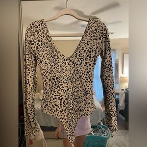 Lulu’s Cheetah bodysuit